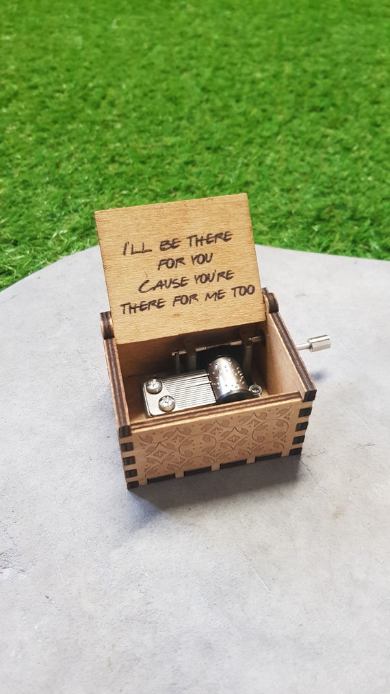 Wooden Music Box Wooden Music Box Friends Series / I'll Etsy