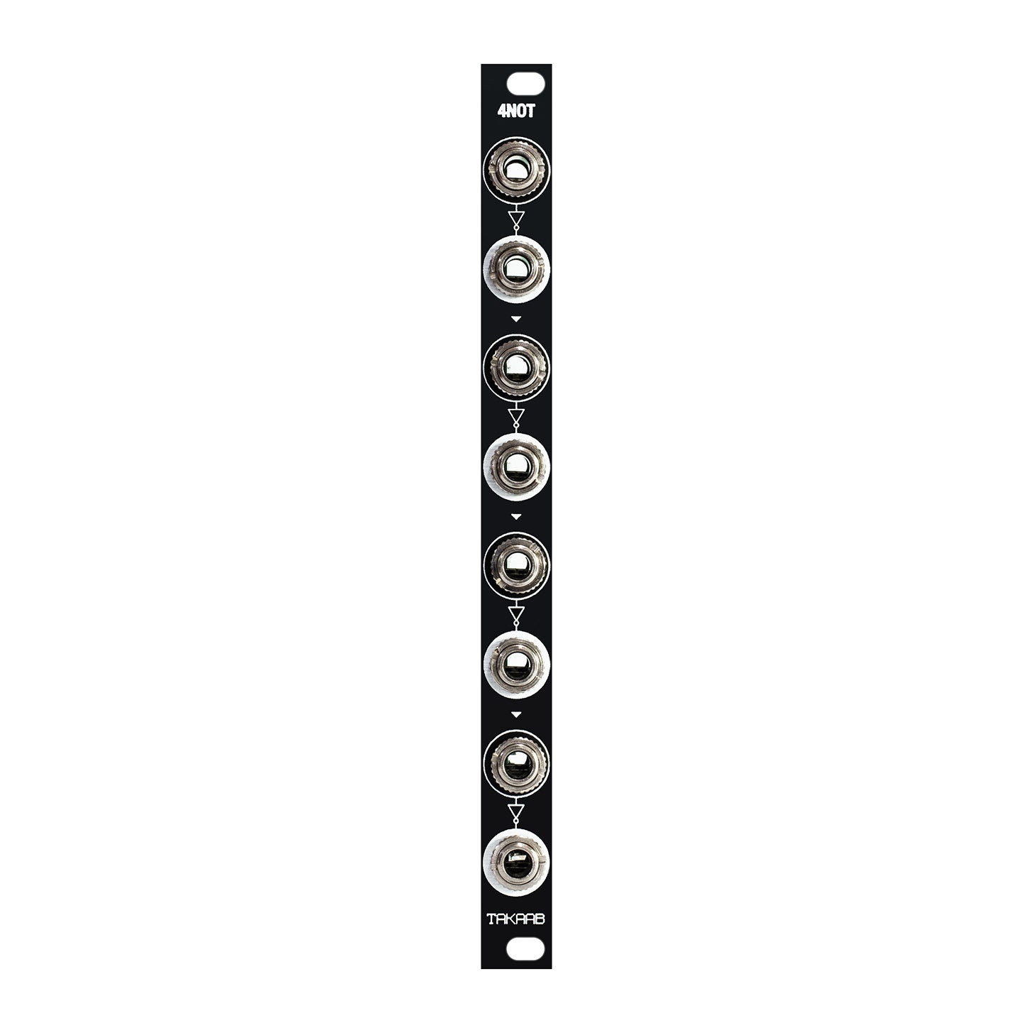 Takaab 4NOT Quad Logic Inverter NOT Gate Eurorack Synthesizer Module by ...