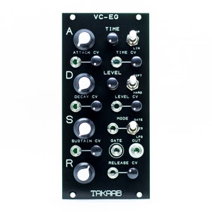 Takaab VC-EG - Voltage Controlled Looping ADSR Envelope Generator Eurorack Synthesizer Module by Siam Modular