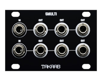 TAKAAB SMULTI 1U Switched Passive Multiple Eurorack Synthesizer Module by Siam Modular