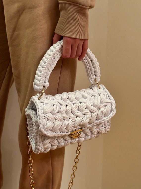 Fashion Gift Idea Woman Bag Chunky Cotton Bag Girl Accessories