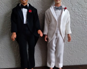 Uteruik Ken Doll Clothes for 11.5 Inch Ken Doll Coat Trousers Inner Shirt Outfits Costume Accessories Birthday Gift #B Uteruik Ken Doll Clothes for 11.5 Inch Ken Doll Coat Trousers Inner Shirt Outfits Costume Accessories Birthday Gift #B