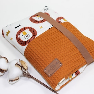 Windeltasche Wickeltasche *Löwe* braun