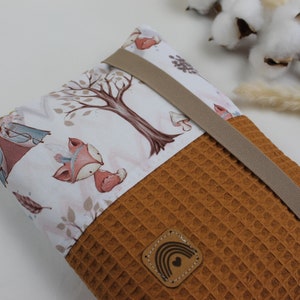 Windeltasche Wickeltasche *Fuchs im Wald* rostbraun