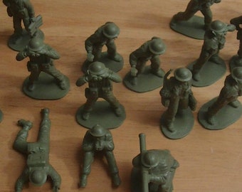 Boîte Soldats Airfix Afrika Korps - Échelle H0/00 - 48 Pièces (Complet, Occasion)