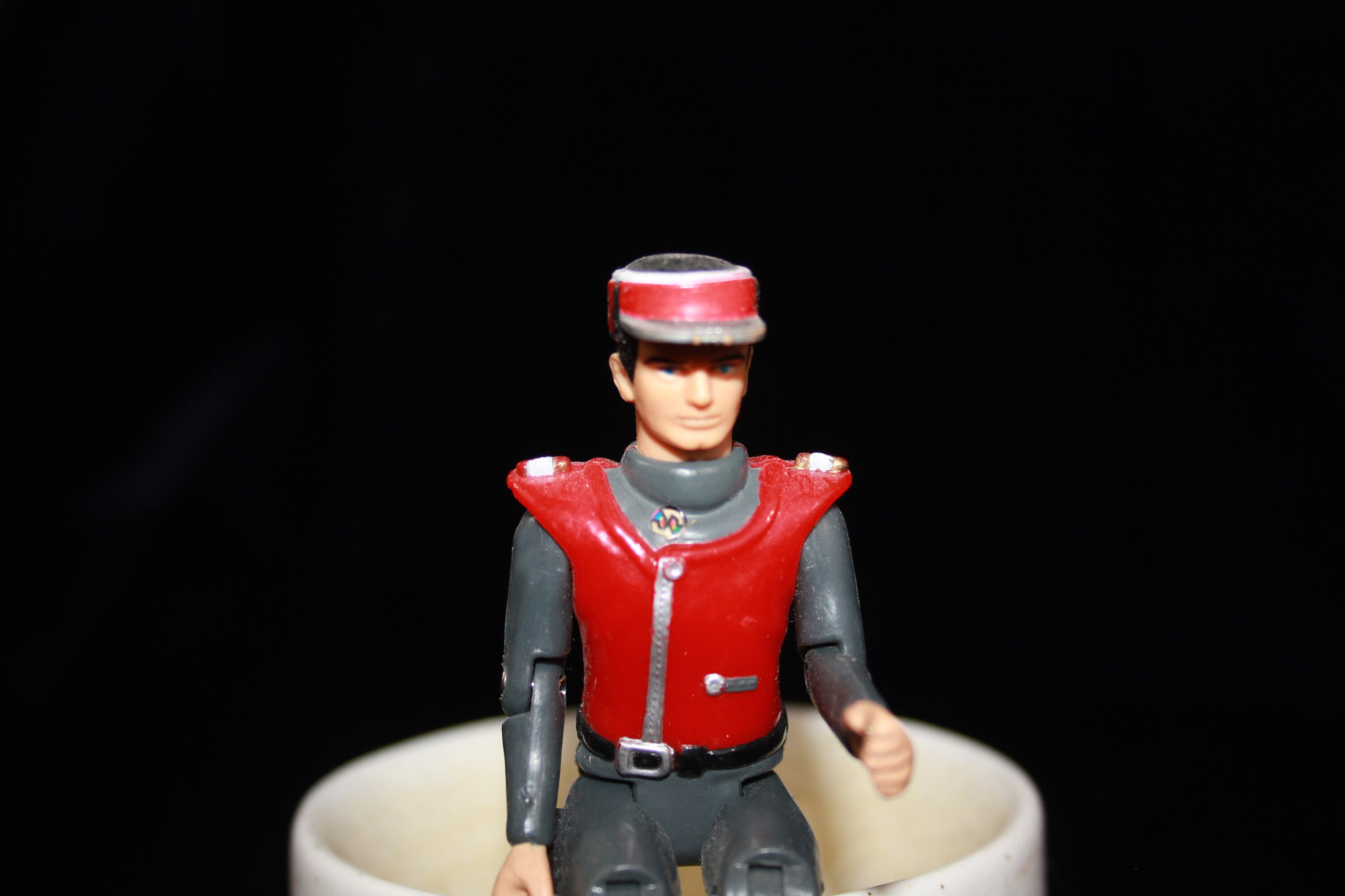 Two 10cm Captain Scarlet Action Figures. | Gerry Anderson