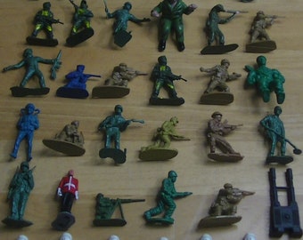 AIRFIX - Lot de 5 soldats de l'Afrika Korps - WW2 - 54mm - 1/32