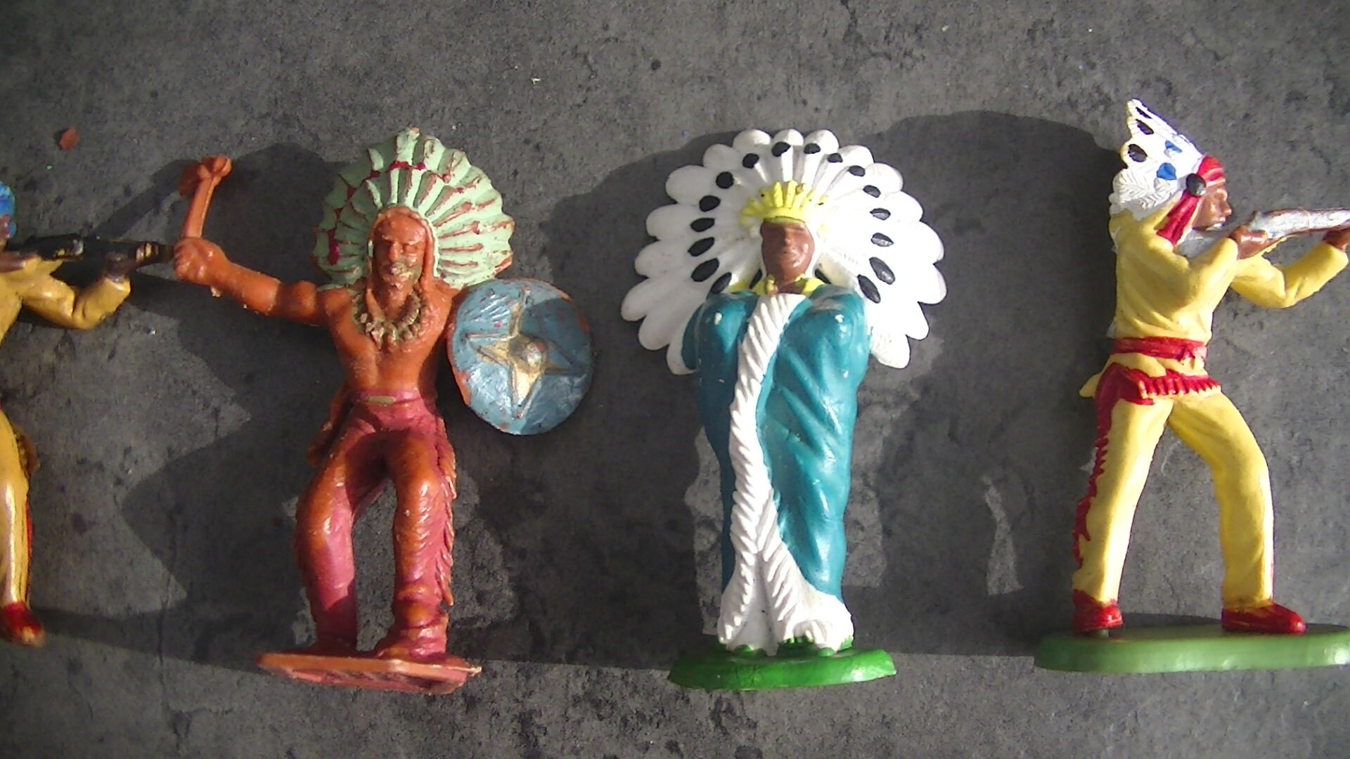 Cowboys et Indiens Britains - Grenier d'enfance