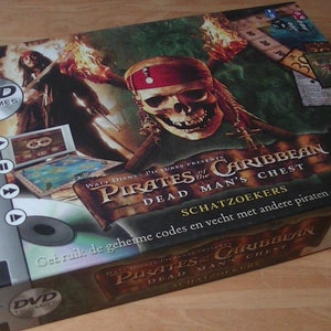 Jeu Pirates des Caraïbes | Jeu interactif | DVD | Jeu de société | Aventure | À la recherche du trésor | Johnny Depp | Capitaine Jack Sparrow