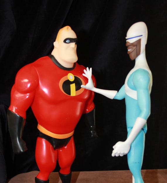 Disney Action Figures | Frozone | Mr. Incredible | the Incredibles