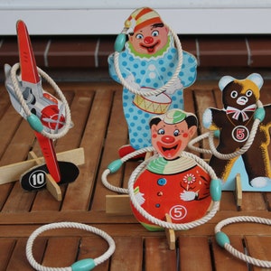 Old Dutch wooden ring game | Ring toss | Wooden toys | Play outside | Out of play | Boys toys | Girls toys