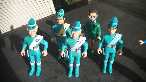 Complete Set of 10 Thunderbirds Figures | Action Figures | Cult