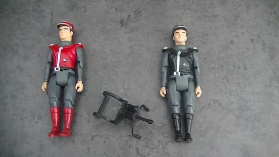 Two 10cm Captain Scarlet Action Figures. | Gerry Anderson