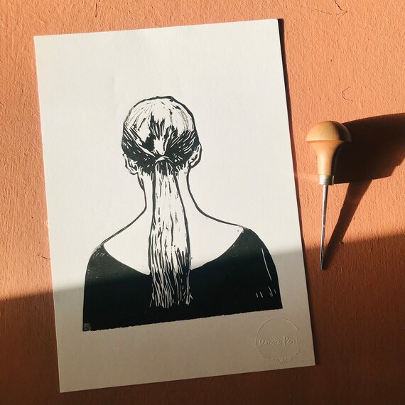 Femme de dos, Contemplation