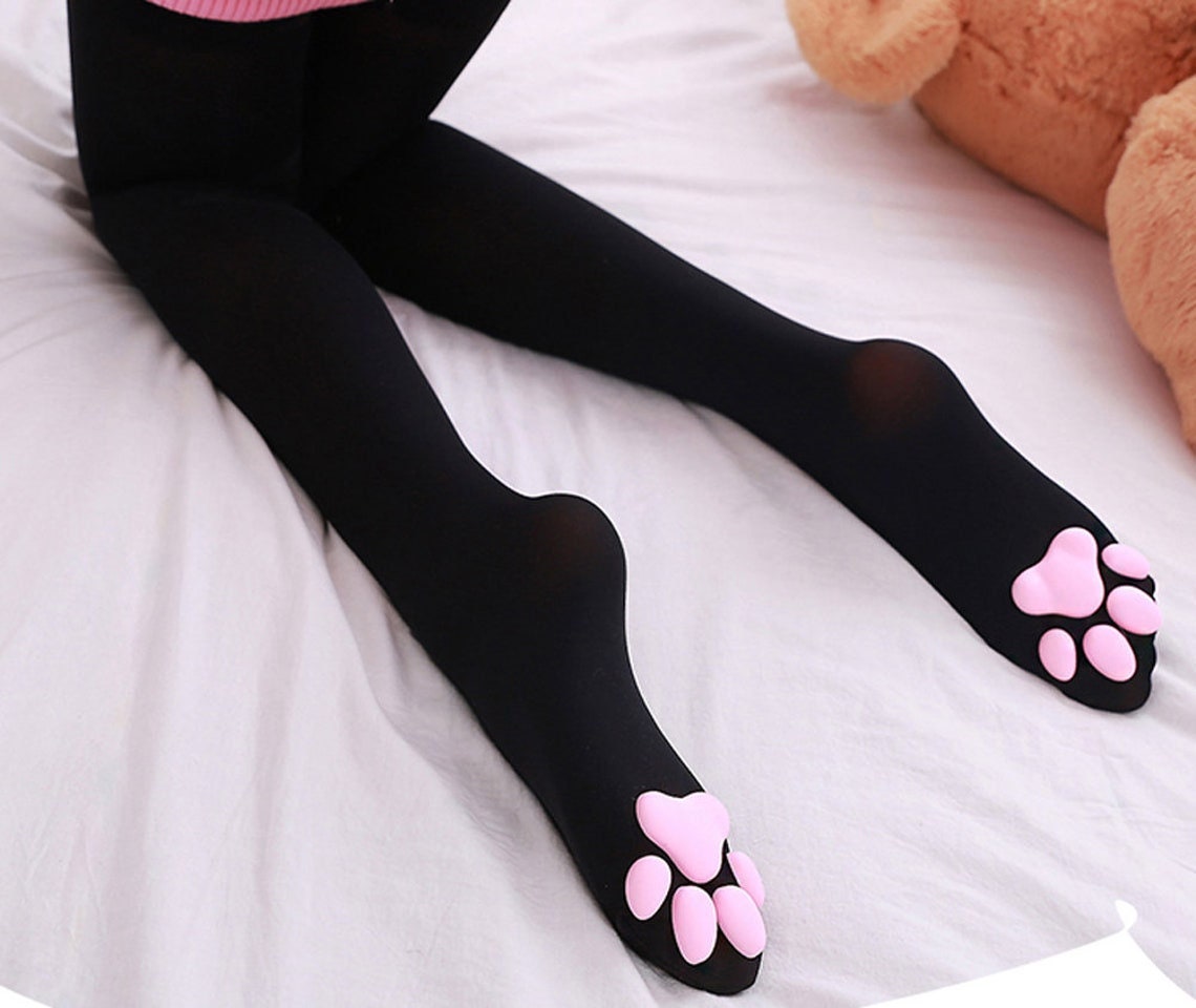 Lolita Cute Stockings Cosplay Cat Socks for School Girls - Etsy