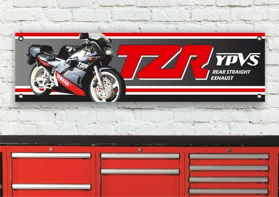 Br281b Yamaha Tzr250 3ma Reverse Cylinder Black Garage Workshop