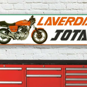 Br101b 1982 laverda jota workshop banner sign