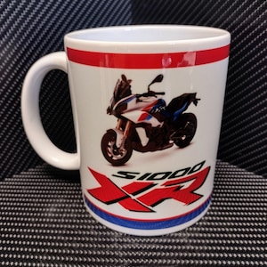 Tasse à café et à thé inspirée de la BMW S1000XR M60, 11 oz