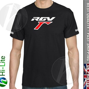 Ts44 suzuki rgv250 black t shirt for vj21 owners rgv250 k l sp gamma