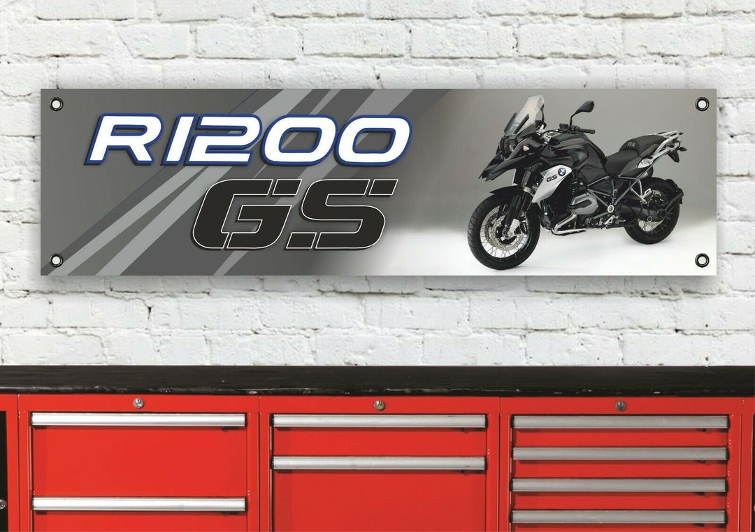 Br303b Bmw R1200gs Triple Black 2016 Garage Workshop Banner Sign - Etsy