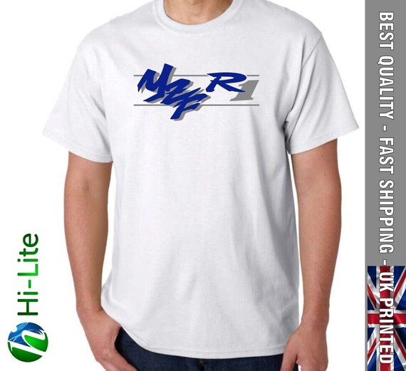 Ts116 Yamaha Yzf R1 4xv 1998 1999 White T Shirt Great Dads Mens