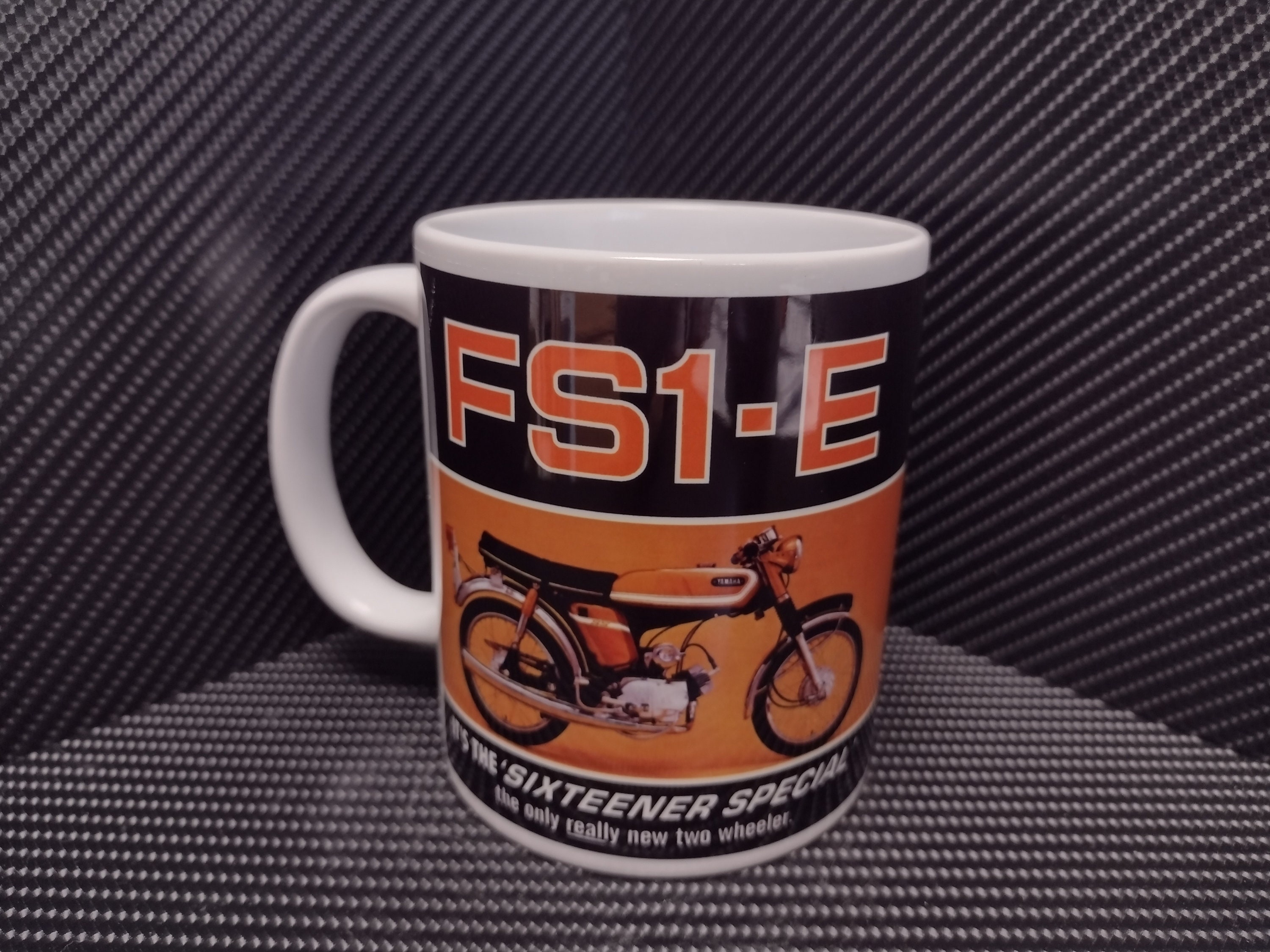 Yamaha FS 1E (Fizzy) T Shirt Retro Biker Design