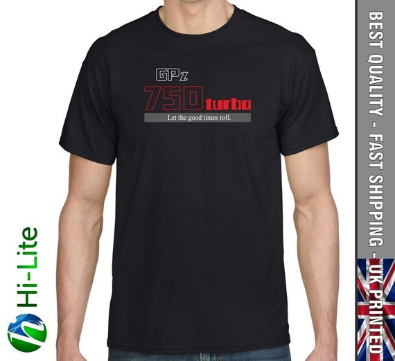 Ts120 Kawasaki Gpz750 Turbo T Shirt 80s Classic Superbike Gpz750r