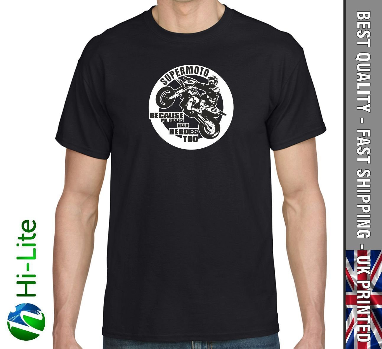 Ts114 Supermoto T-shirt Black for Ktm Smr Crf450 Tm Riders - Etsy
