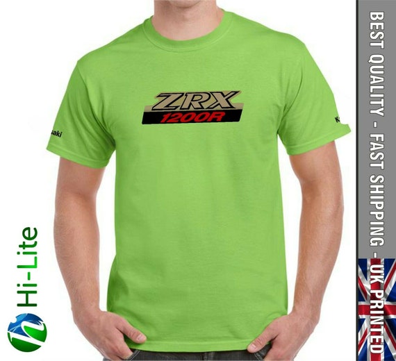Tシャツ Ts88 Kawasaki Zrx1200r T Shirt T-shirt Zrx1200 - Etsy