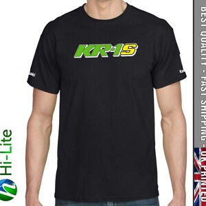 Ts112 kawasaki kr1-s black t shirt top not kr1 kr1s uk seller