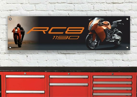 ローラポスター？カウンター用（＾ν＾） B306b Ktm Rc8 1190 Workshop Banner Sign - Etsy