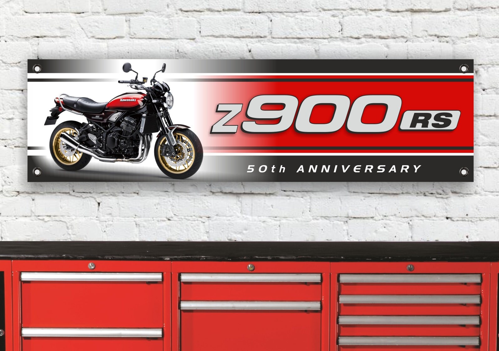 BR508B Kawasaki Z900RS 50th Anniversary Edition Inspired Flexible 