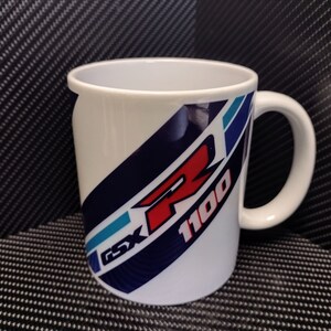 M51 GSXR1100 F 前期型 セラミックティーコーヒーマグ スラブサイドギフト 11オンス