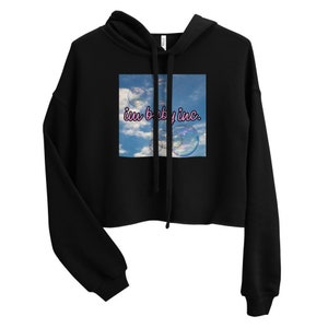 Bubbles Crop Hoodie
