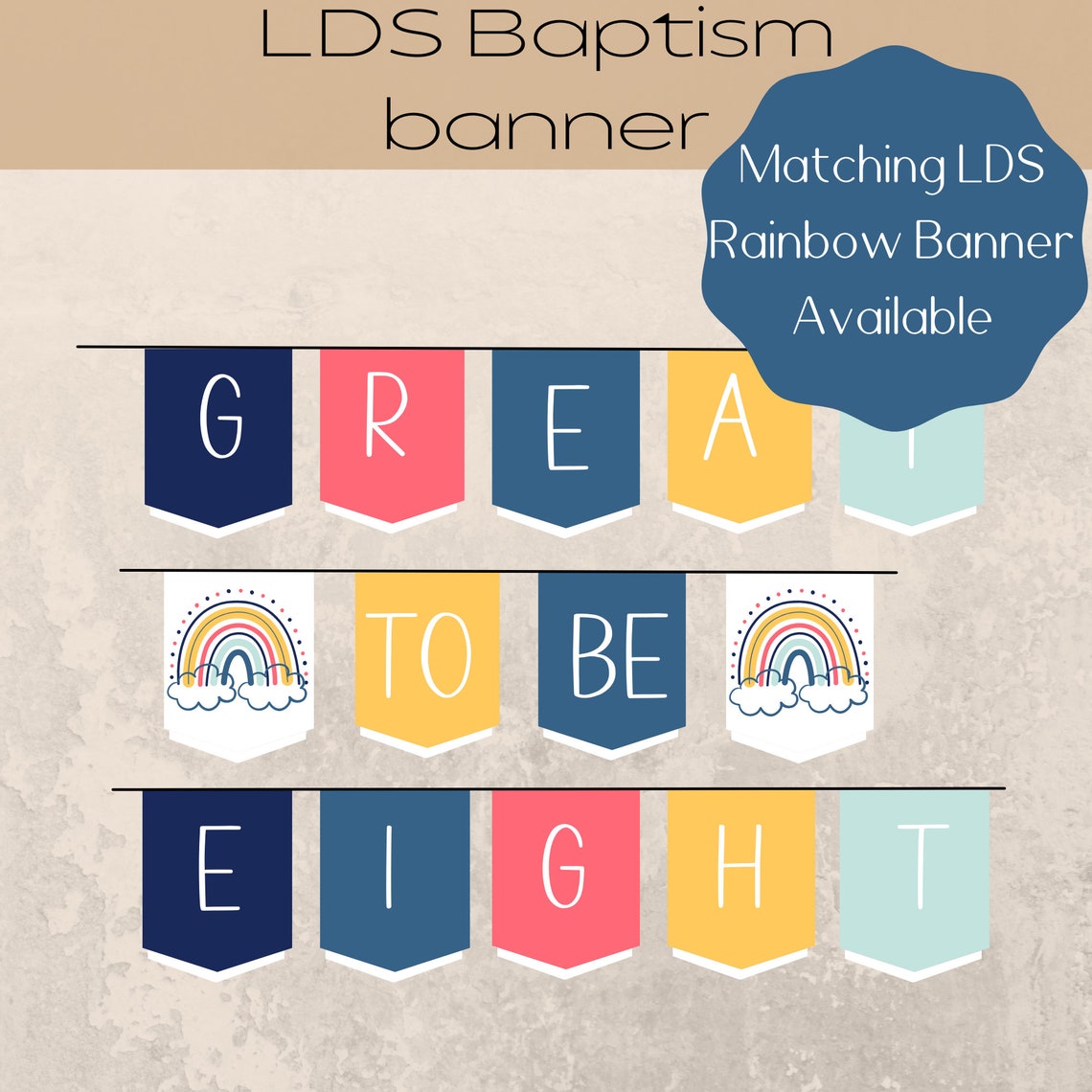 LDS PRIMARY PROGRAM Instant Download 2 Versions Available Easy Etsy