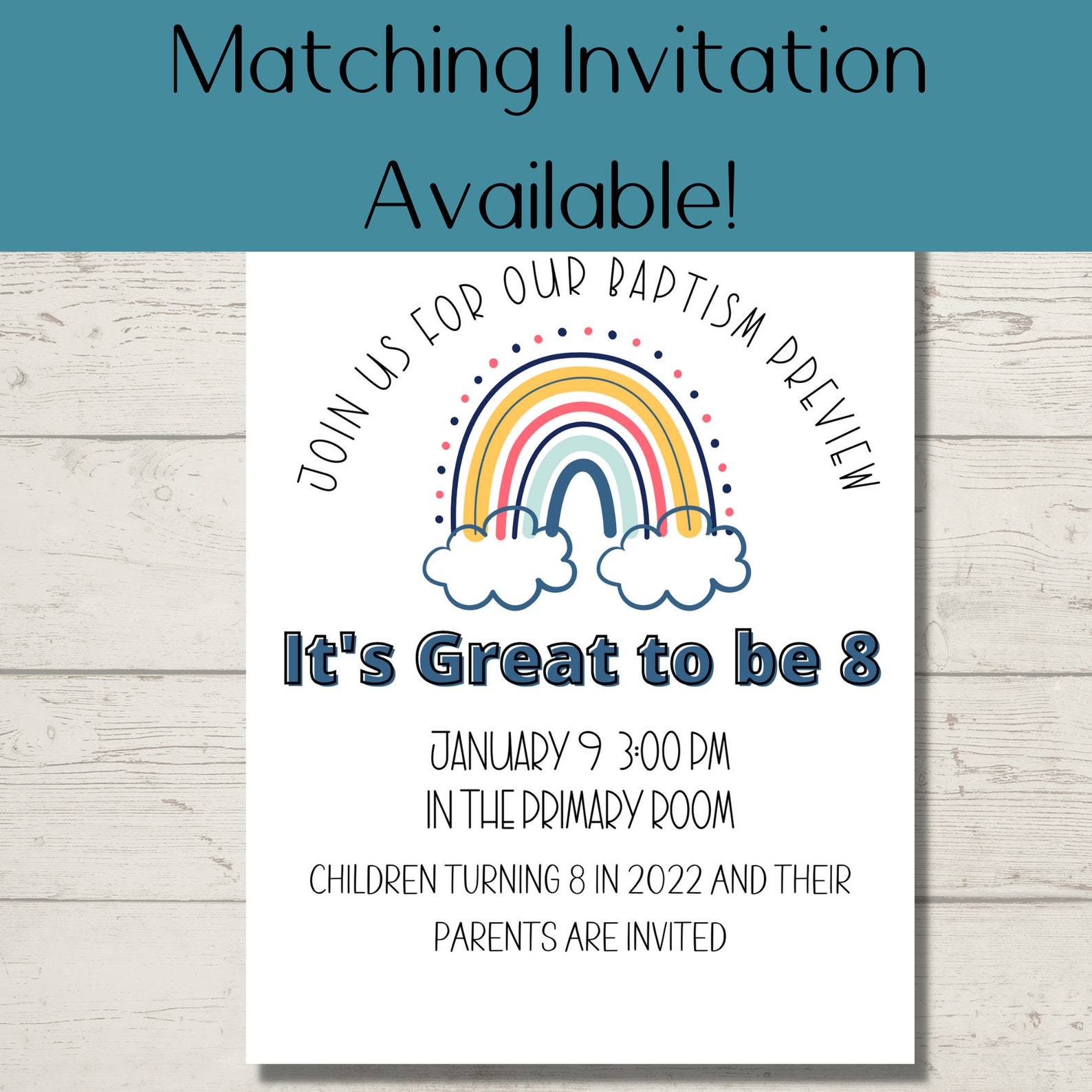 LDS PRIMARY PROGRAM Instant Download 2 Versions Available Easy Etsy