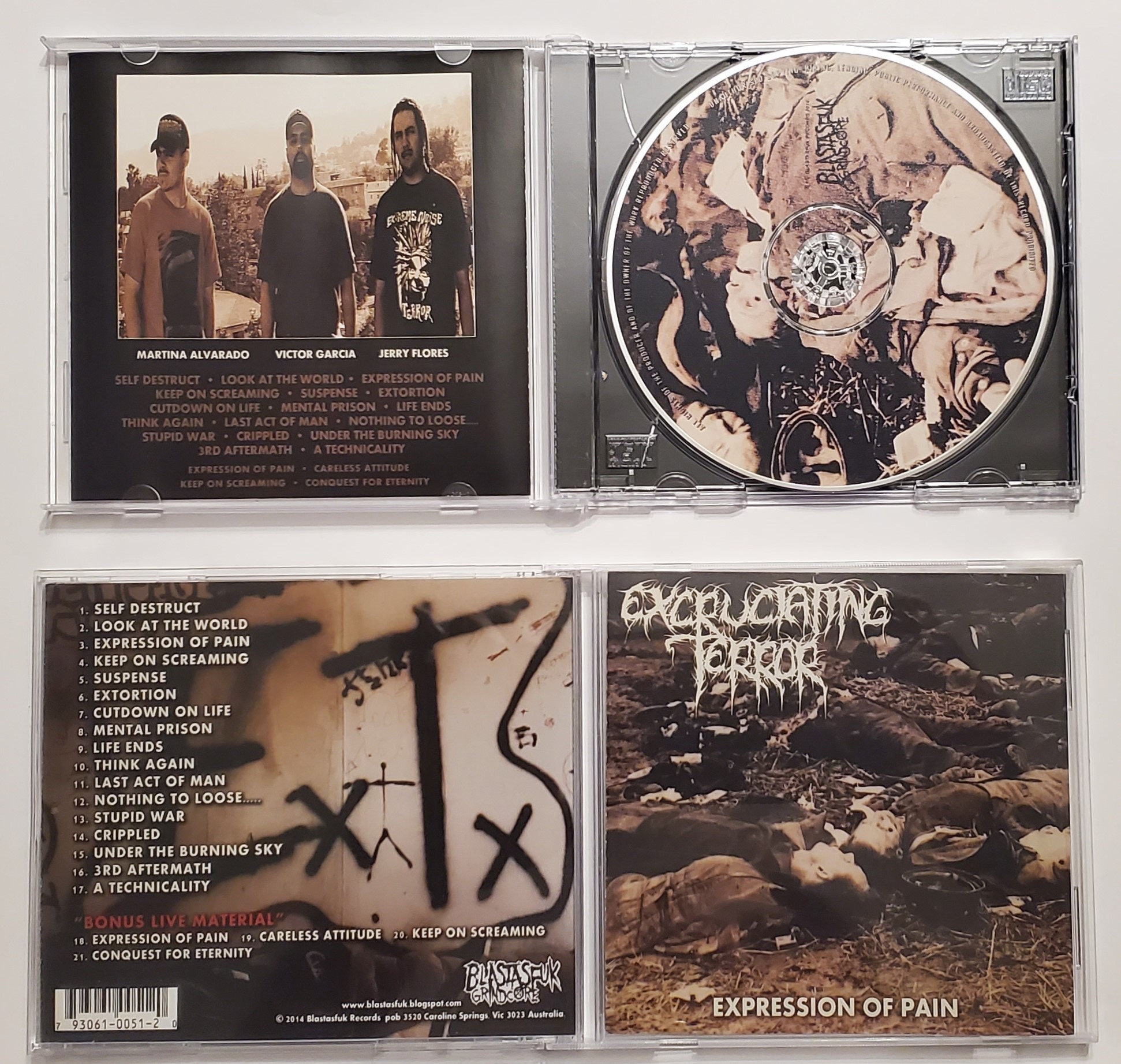 洋楽 Excruciating Terror - Expression of Pain Excruciating Terror 