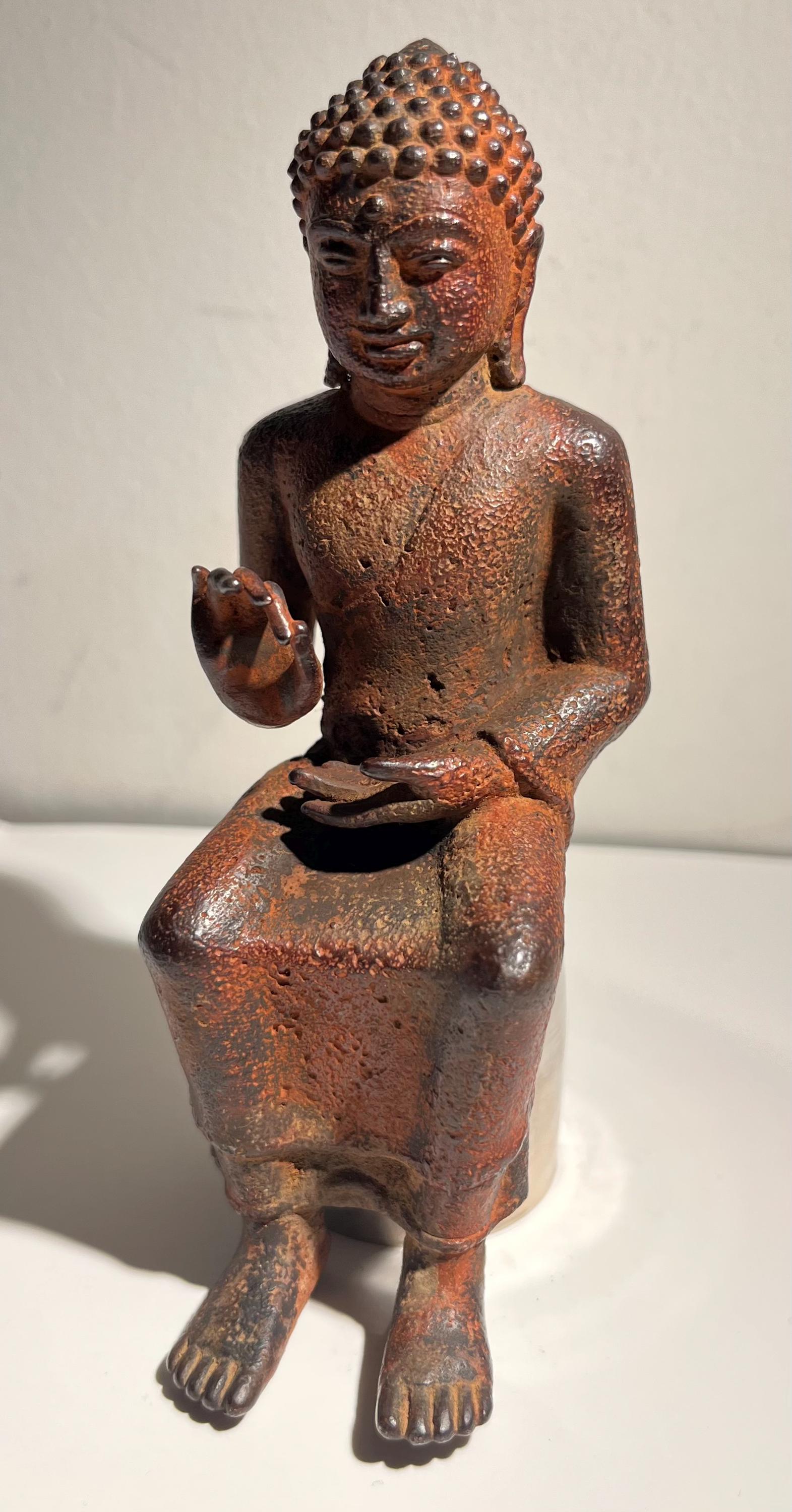 仏像　中国　チベット　古い 7 世紀から 9 世紀の古い鉄製仏像。チベット原産。 - Etsy 日本