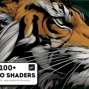 Procreate, 100+ tattoo shaders, stipple & grain. Custom built brushes for Procreate