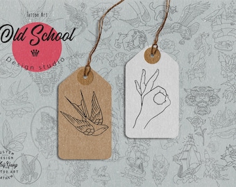 Old school design studio/ 200 handmade designs /