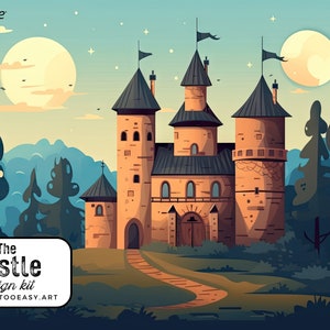 Procreate / Castle design kit