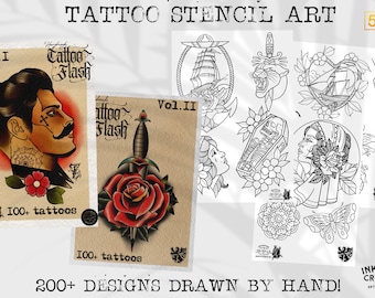 XL Tattoo pdf / ebook collection 200+ designs