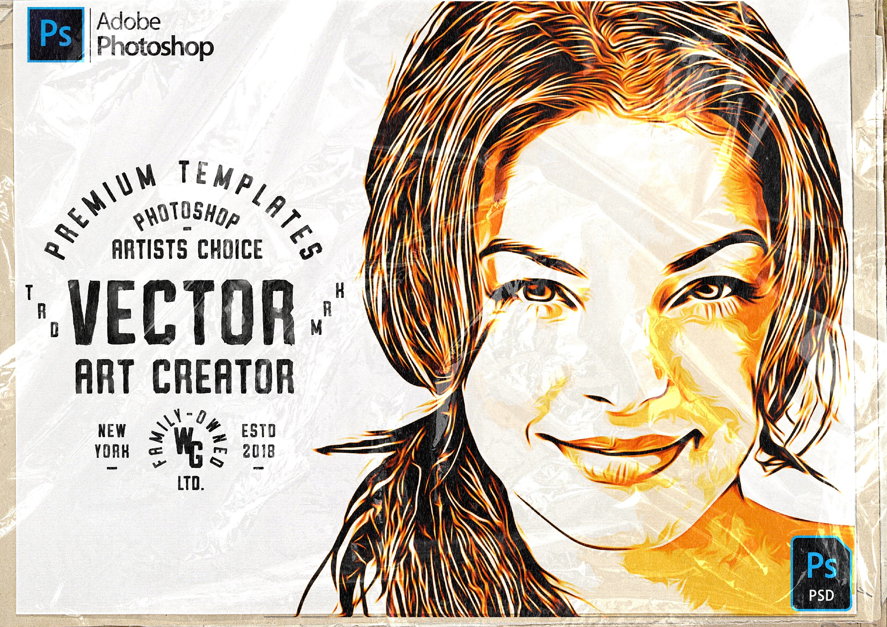 How to Make Vector Art Effect (REAL VECTOR) - Photoshop Tutorial - YouTube