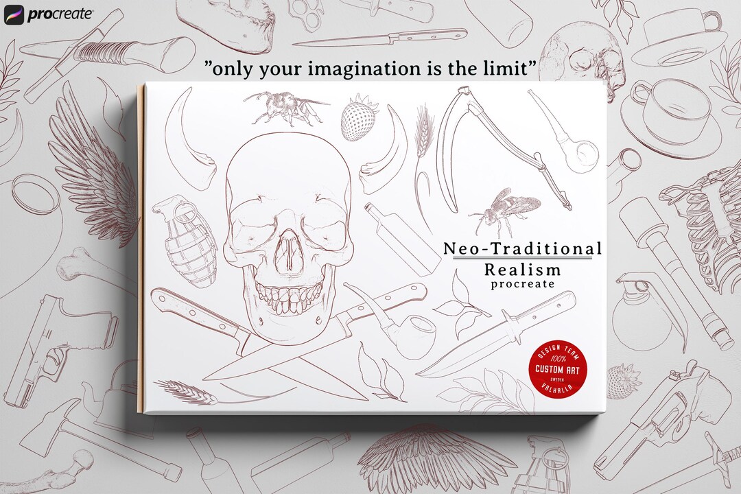 Procreate Neo-traditional / Realism, Construction Kit for Artists ...