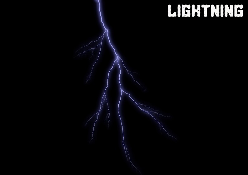 Procreate Lightning Brushes Etsy