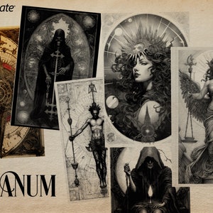 Procreate / Arcanum, oltre 100 opere d&#39;arte uniche ispirate ai tarocchi