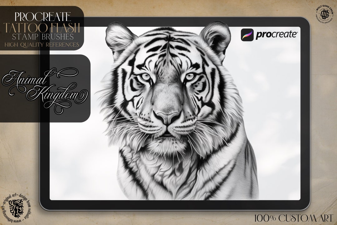 Procreate / Animal Kingdom, Animal Reference Library / Tattoo ...