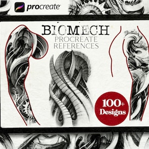 Procreate  ~ The biomech folder ~