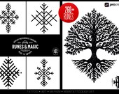 Procreate Runes Stamps: 264 Custom Brushes (Digital Download)