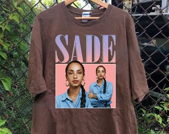 Sade Retro Vintage, Sade Shirt, Sade Tour Crewneck Tshirt, Sade Concert Tshirt, Sade Adu Shirt, Gifts for Men Women Unisex Tee